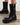 ANGULUS Square toe chunky boot black - KYOTO - ANGULUS