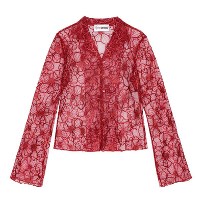 OpéraSPORT FLORA SHIRT Garment Rose - KYOTO - OpéraSPORT