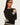 Oval Square Bibi blouse Black - KYOTO - Oval Square