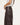 Oval Square Reflection Leather Skirt Dark Burgundy - KYOTO - Oval Square