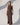oval square Sunny Polo Dress Dark Oak - KYOTO - oval square
