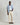 Wax London BARTLETT SS SHIRT TWO TONE LINEN BLUE - KYOTO - Wax London