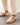ANGULUS Strap sandal with buckle beige - KYOTO - ANGULUS