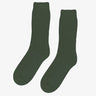 Colorful Merino wool Blend sock Emerald Green - KYOTO - Colorful Standard