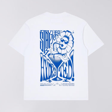 EDWIN STAY HYDRATED t-shirt - WHITE - KYOTO - EDWIN