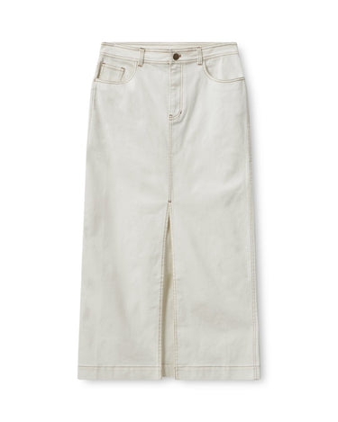 H2OFagerholt Classic jeans skirt Cream White - KYOTO - H2OFagerholt