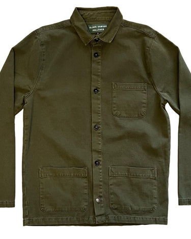 KLAUS SAMSØE Pullover Waiters jacket army - KYOTO - Pullover