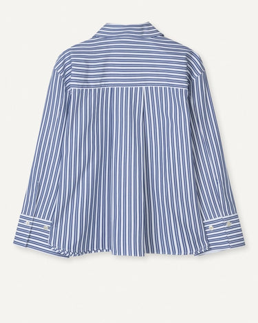 Libertine Mercy 3410 Blue Stripe Shirt - KYOTO - Libertine-Libertine women