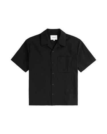 Norse Carsten Travel Light Shirt Black - KYOTO - Norse Projects