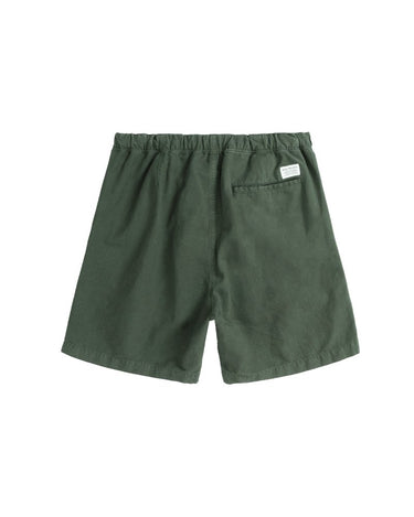Norse Ezra Relaxed Linen Short Spruce Green - KYOTO - Norse Projects