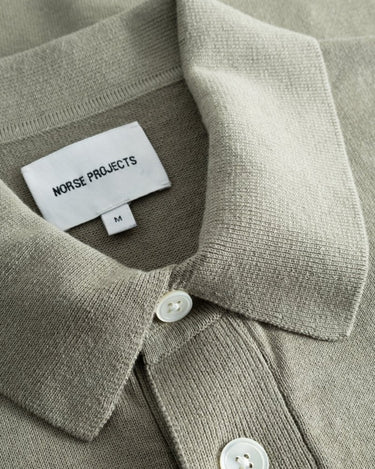 Norse Rollo Linen SS Shirt Clay - KYOTO - Norse Projects
