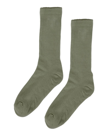 Organic Active Sock Dusty Olive - KYOTO - Colorful Standard