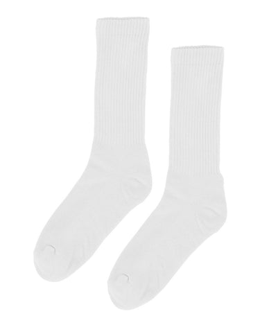 Organic Active Sock Optical White - KYOTO - Colorful Standard