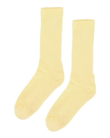 Organic Active Sock Soft Yellow - KYOTO - Colorful Standard