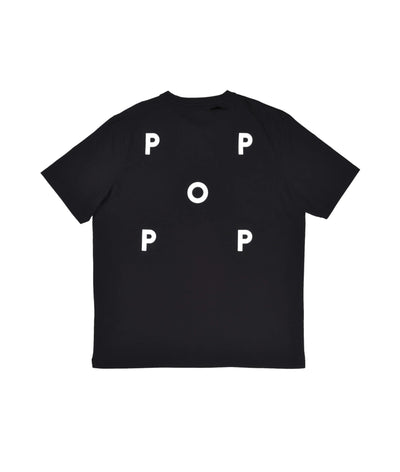 Pop Trading Company Logo t-shirt black/ white - KYOTO - Pop Trading Company