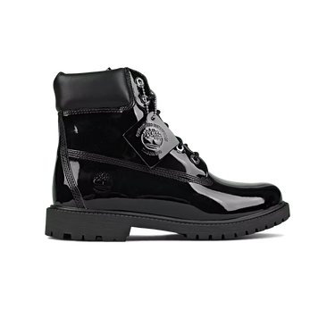 Timberland Premium 6 INCH LACE UP WATERPROOF BOOT BLACK PATENT LEATHER