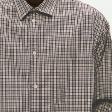 Wood Wood WWCarter shirt 25115 Minimal gray check