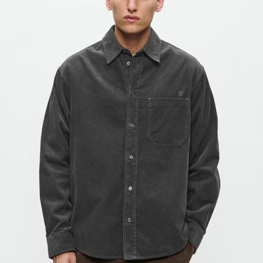 Wood Wood WWCooper shirt 25204 Black Sand