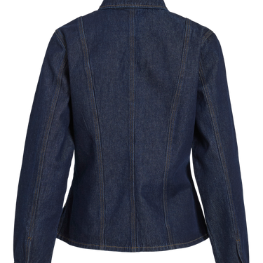ROUGE EDIT ROUMARTA LS DENIM SHIRT Dark Blue Denim