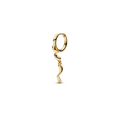 Maria Black Ramen Chu Huggie Gold Øreringe