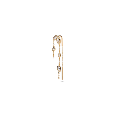 Maria Black Swift Earring 03 Gold Right