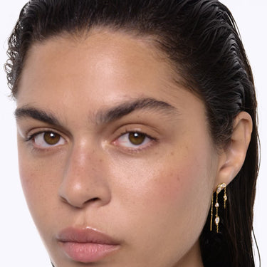 Maria Black Swift Earring 03 Gold Right