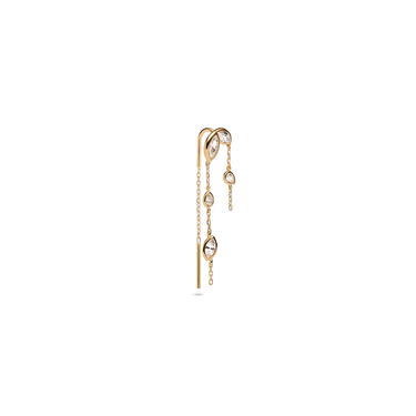 Maria Black Swift Earring 03 Gold Left