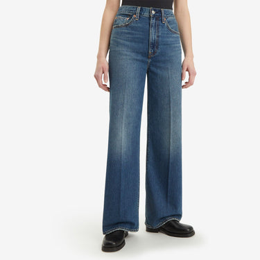 Levi’s® Ribcage Wide Leg H223 Polar Perimiter Jeans Dark Indigo - Worn In