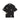Wax London DIDCOT SS SHIRT APPLIQUE SCRIBBLE BLACK / ECRU