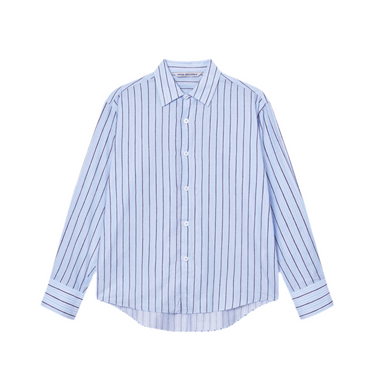 vous décidez Find shirt - Blue/black/white stripe