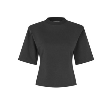 oval square Lana T-shirts Black