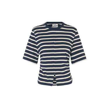 Baum T-shirt JUMA Blue Sailor Stripe 
