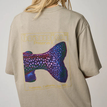 Gramicci TROUTTAIL TEE Beige