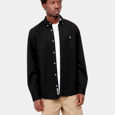 Carhartt WIP L/S Madison Shirt Black /Wax