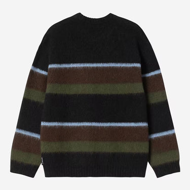 Carhartt WIP Merton Sweater Sundling Stripe, Palisander