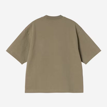 Carhartt WIP W' S/S Hackwork T-Shirt Brass / Salt