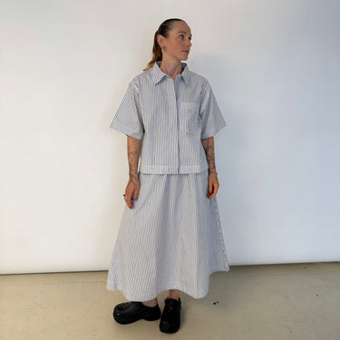 Kyoto KYOlivia Skirt Navy/White