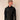 KLAUS SAMSØE Overshirt Black Kvadrat Wool