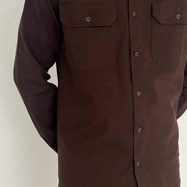 Kyoto Over Shirt Brown