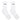 Palmes Logo Tennis Socks White