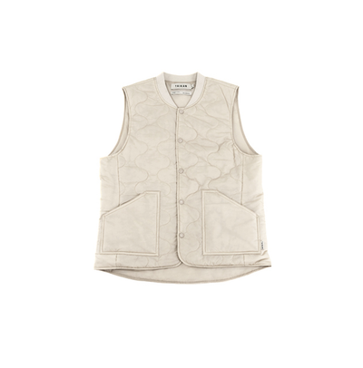Taikan Quilted Vest-Dune