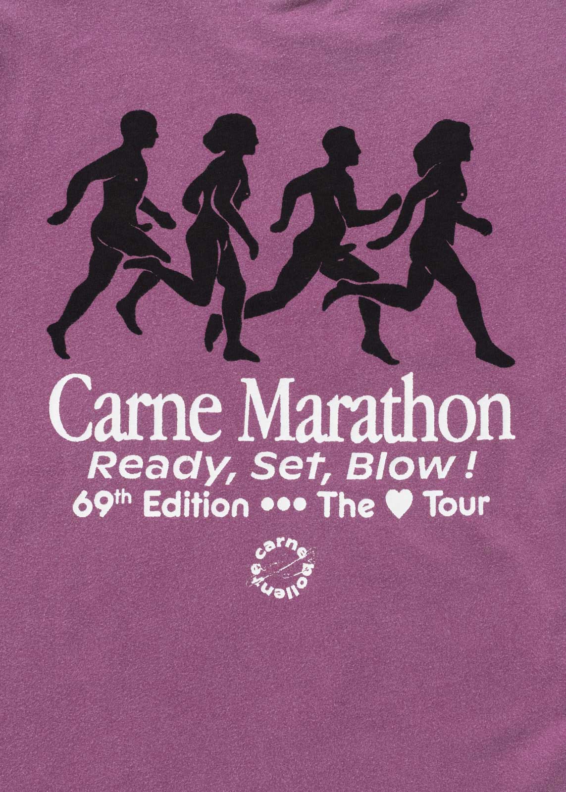 Carne Bollente Ready, Set, Blow! Purple T-shirts