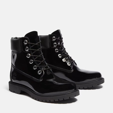 Timberland Premium 6 INCH LACE UP WATERPROOF BOOT BLACK PATENT LEATHER