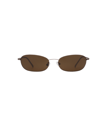 A. Kjærbede solbrille Jack Matte Brown - KYOTO - A. Kjærbede