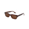 A. Kjærbede sunglasses Bror Brown/Demi Light Brown Transparent - KYOTO - A. Kjærbede