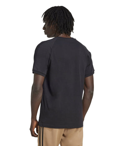 Adidas 3 - STRIPES TEE BLACK - KYOTO - Adidas clothing