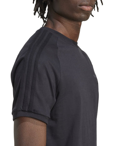 Adidas 3 - STRIPES TEE BLACK - KYOTO - Adidas clothing