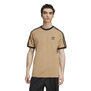 Adidas 3 - STRIPES TEE Brown/Black - KYOTO - Adidas clothing