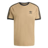 Adidas 3 - STRIPES TEE Brown/Black - KYOTO - Adidas clothing