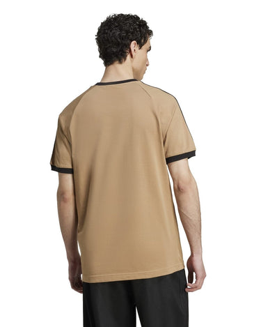 Adidas 3 - STRIPES TEE Brown/Black - KYOTO - Adidas clothing